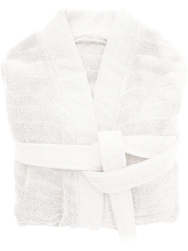 Heckettlane Badjas Katoen Prestige - White - Badjas 100% Katoen - Badjas / Kamerjas Dames - Badjas / Kamerjas Heren