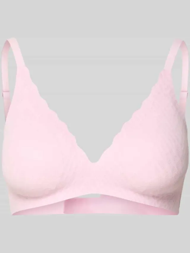 Sloggi Bralette met push-up-effect model 'Bliss' Roze