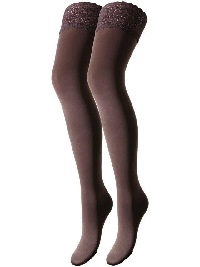Trasparenze Panty’s/Kousen Trasparenze Autoreggente 50 Denari Ilaria Bruin