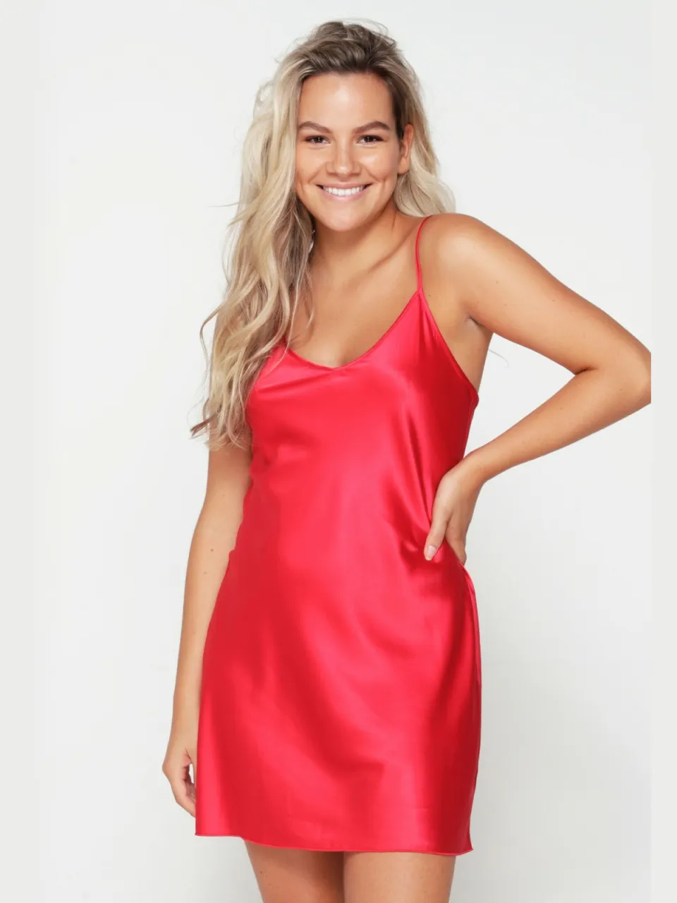 Lingadore DAILY Satin chemise Rood