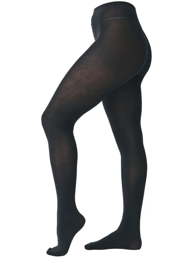Next Dames - Thermische 100D maillot - Zwart Black Plain