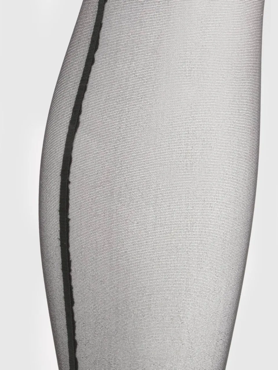 boohoo Dames Transparante panty's met achternaad zwart, foto 3