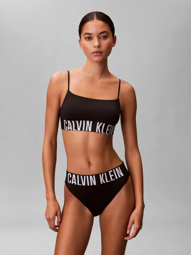Calvin Klein High Waist Bikini Slip - Fashion Wear - Vrouwen Zwart