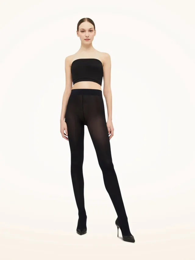 Wolford Velvet de Luxe 66 Tights - admiral
