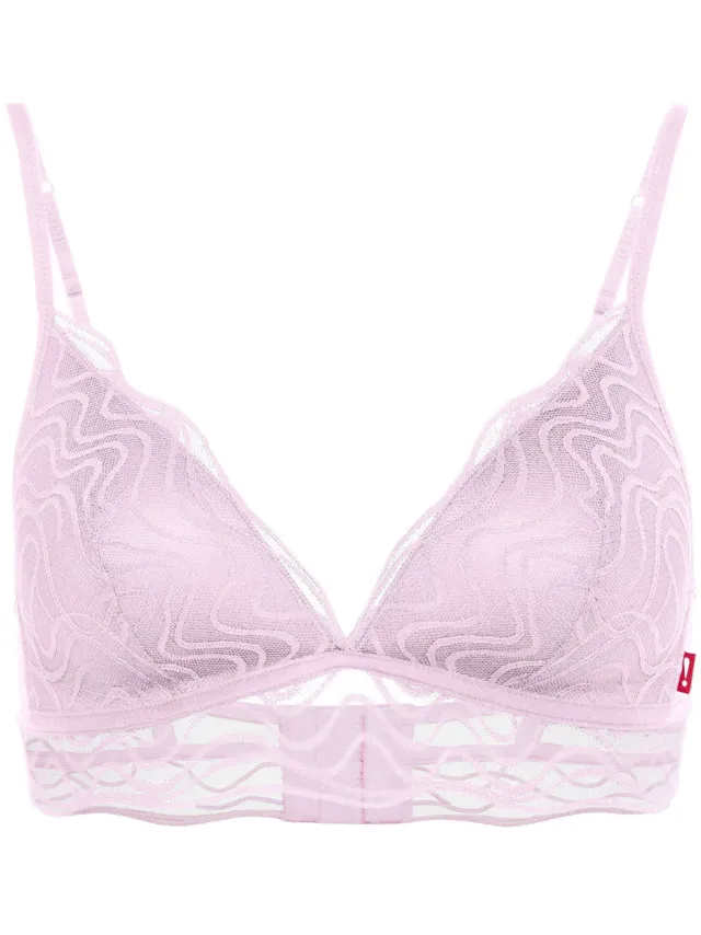 Joop! Jeans Vrouwen Zachte beha Wave Lace roze, foto 2
