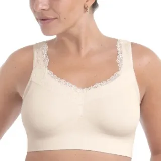 Anita Care Lotta Lace prothese-bh beige Beige,Wit