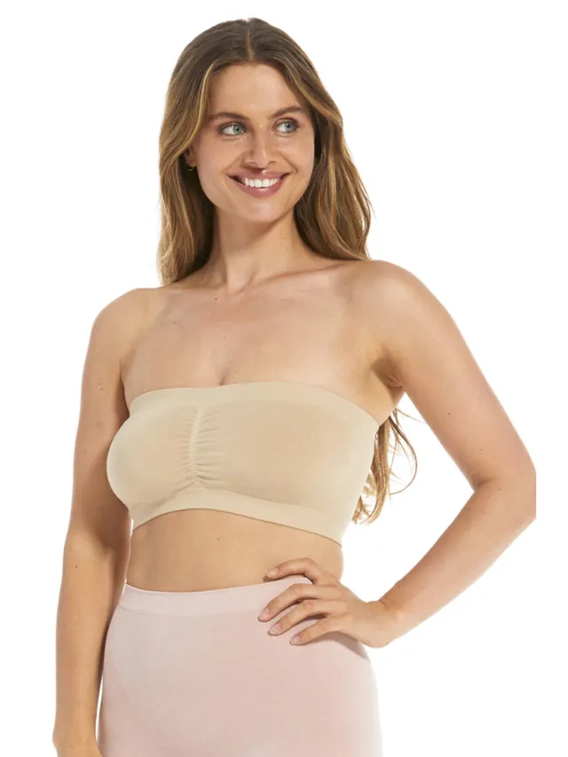 MAGIC Bodyfashion strapless bandeau-bh lichtbeige