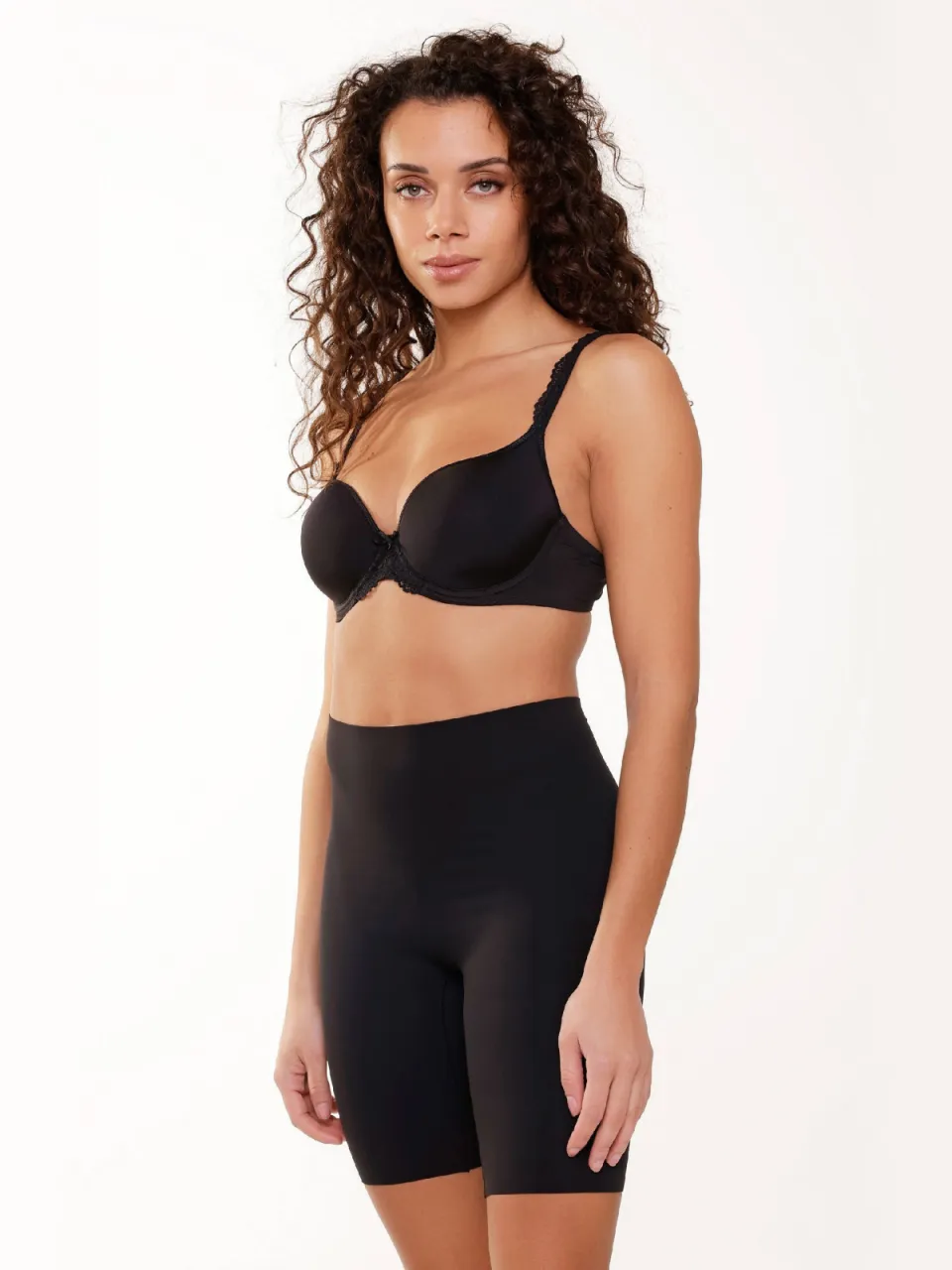 Lingadore seamless biker short zwart