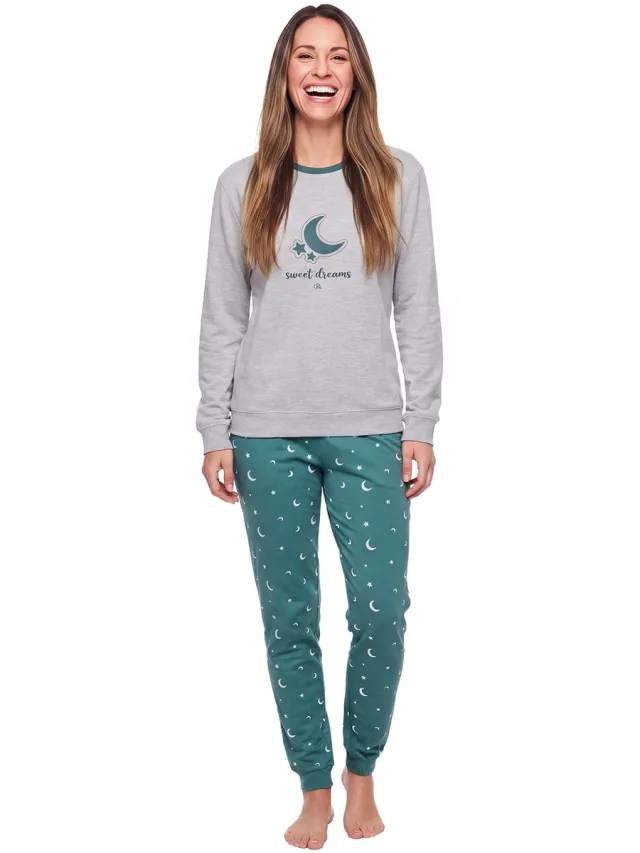 Kisses And Love KLP1 pyjamaset grijs