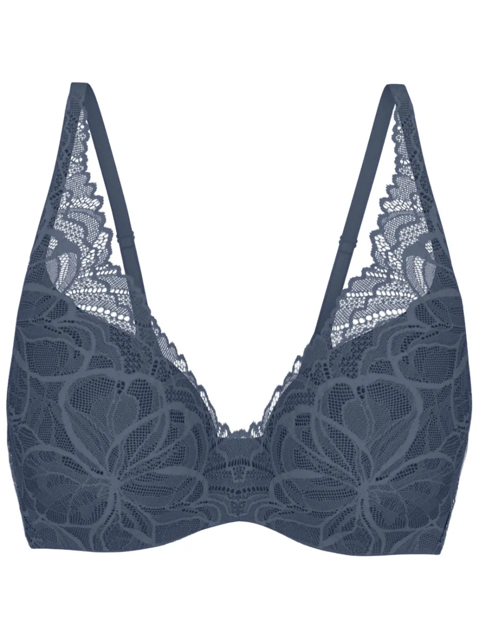 Triumph Body Make-Up Illusion Lace beugel-bh grijsblauw, foto 2