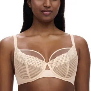 Chantelle Pulp Covering beugel-bh beige Beige,Zwart
