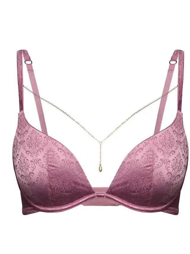 ESOTIQ Charm - Push-upbeha - Oudroze - Met beugel - Uitneembare vulling