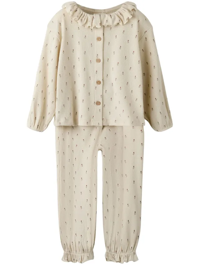 Lil' Atelier Pyjama Print Turtledove