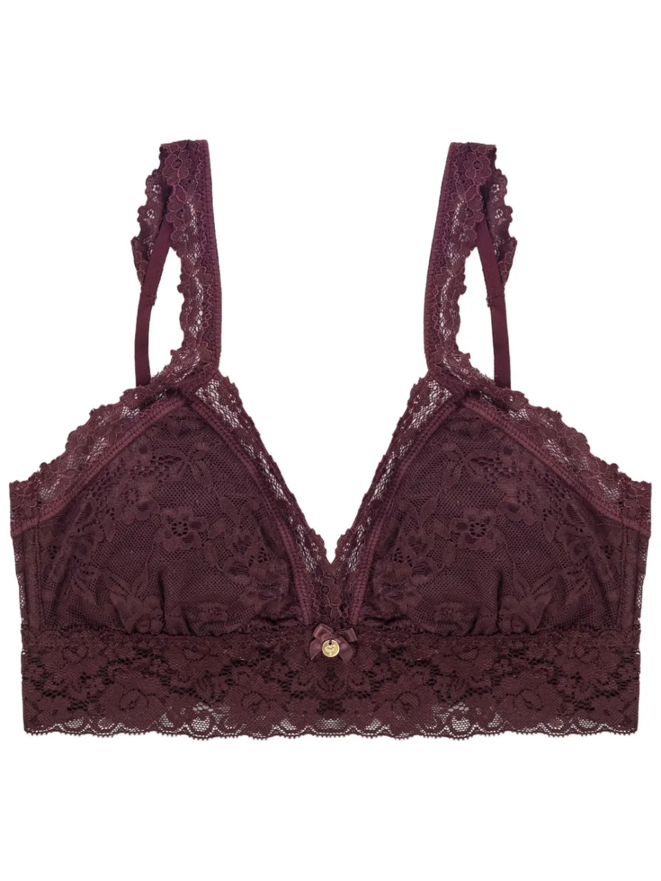 Sam Friday niet-voorgevormde bralette Lacey donkerrood, foto 2