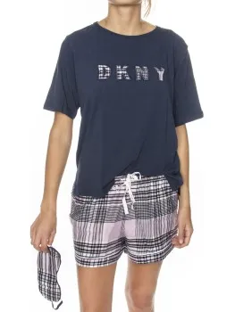Dkny Hello Fall Pj Set Box * Actie * Versch.kleure/Patroon,Blauw,Roze,Zwart