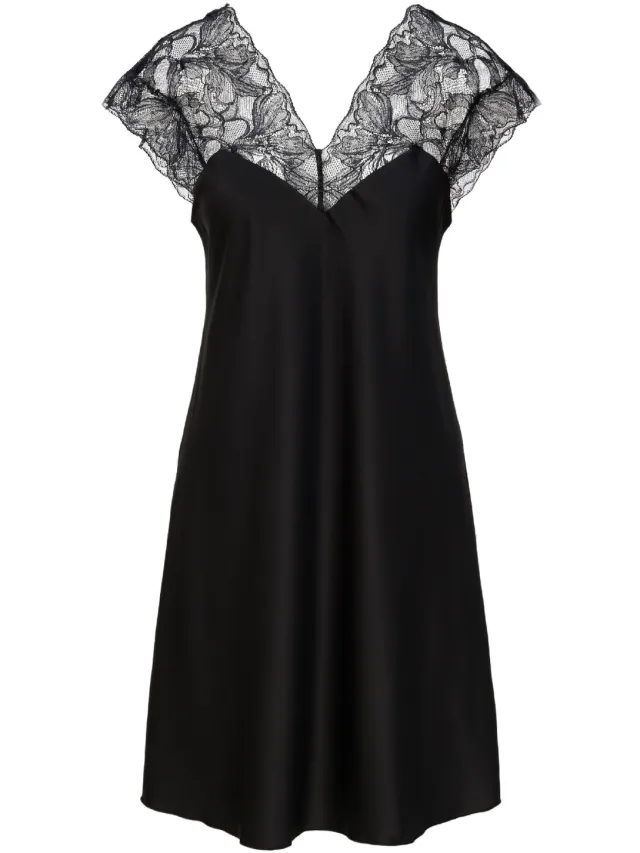 Lingadore Jurk s/s zwart, foto 2