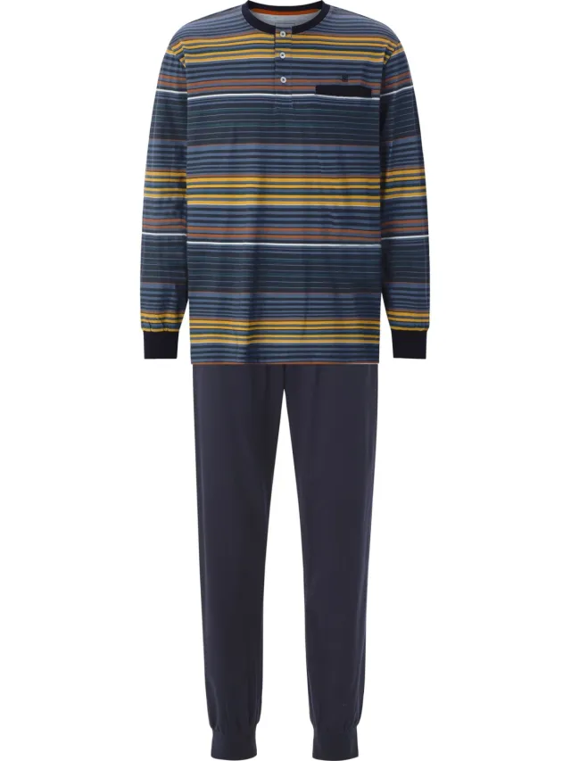 Babista Regular Fit pyjama blauw gestreept