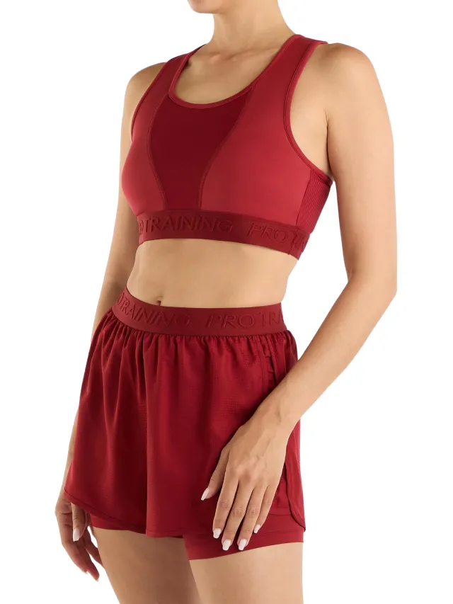 Umbro Dames/Dames Pro Training Sportbeha (Zongedroogde tomaat) Rood