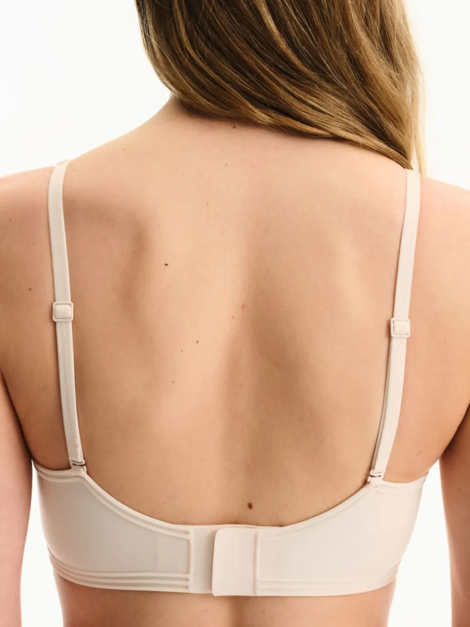 Penti Jersey Bralette BH met haak- en oogsluiting crème, foto 2