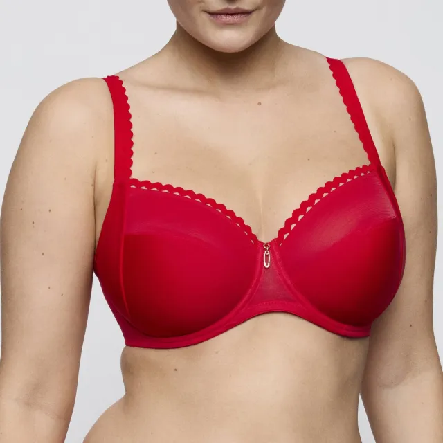 PrimaDonna Twist Wowgirl Beugel Bh volle Cup 0142600 True Red - maat EU 75F / FR