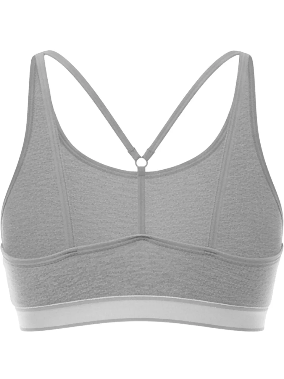 Reebok Dames/Dames Logo Sportbeha (Grijs), foto 2