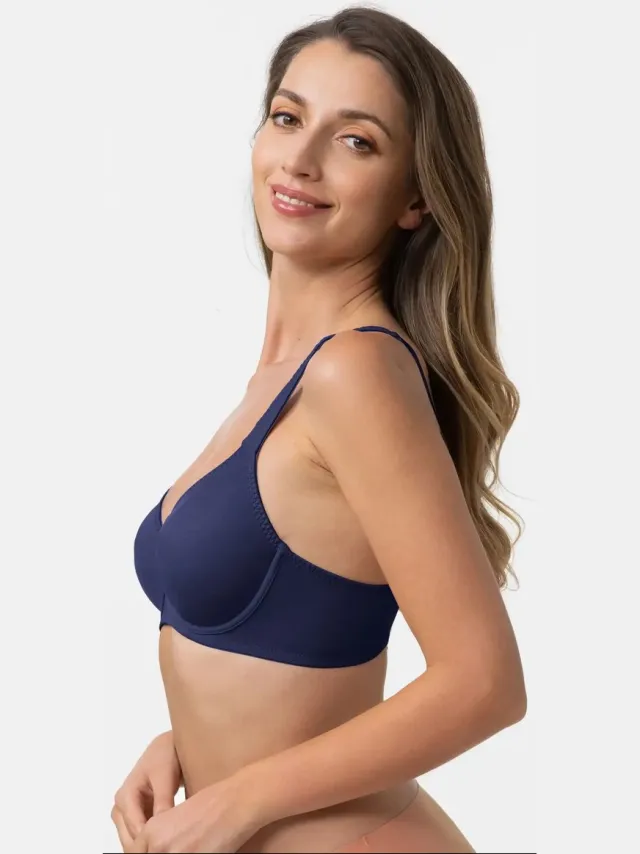 Dorina beugel Bh zonder vulling - Lindsay ECO - 90C - beige.