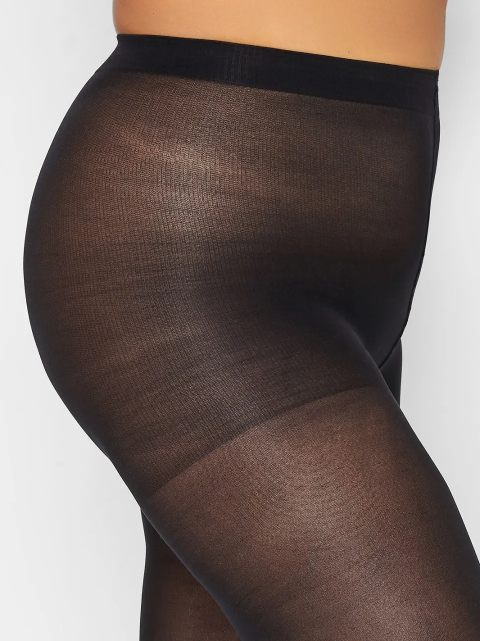 Yours Premium Panty Van 50 Denier In Zwartsize 62-64, foto 2