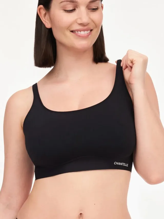 Chantelle softstretch - spacer bralette - zwart