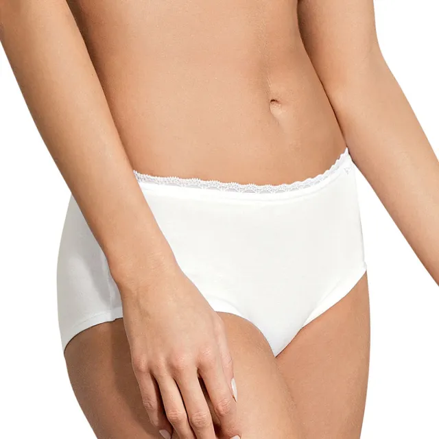 Lisca Anja katoenen slip wit