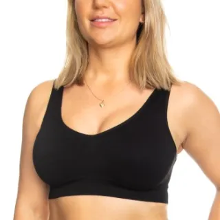 Decoy Bra Top Wide Straps zwart Zwart,Grijs,Roze,Wit,Blauw