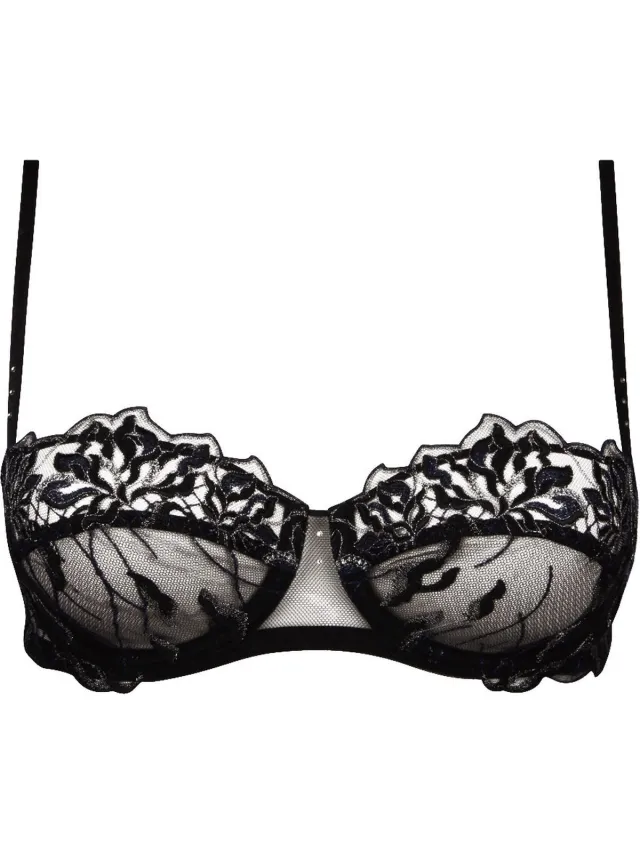 Lise Charmel Nuits Chics - Balconette BH - blauw/zilver - ACH3035B - EU 85C / FR