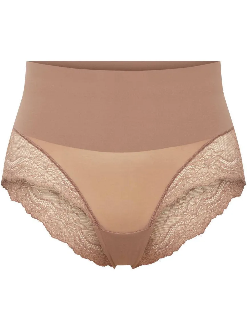 Spanx SPANXsupersmooth™ Undie-tectable licht corrigerende Lace Hi-Hipster donkerbeige, foto 2