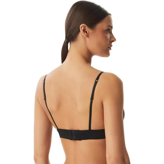Calvin Klein Lightly Lined Triangle bralette zwart