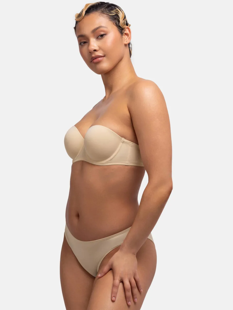Dorina Michelle strapless balconette bh beige, foto 6