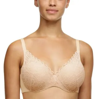 Chantelle EasyFeel Floral Covering beugelbeha beige