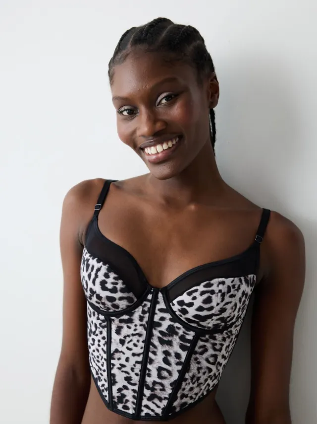 Penti Leopardprint Onderpand Corset Bh veelkleurig, foto 2