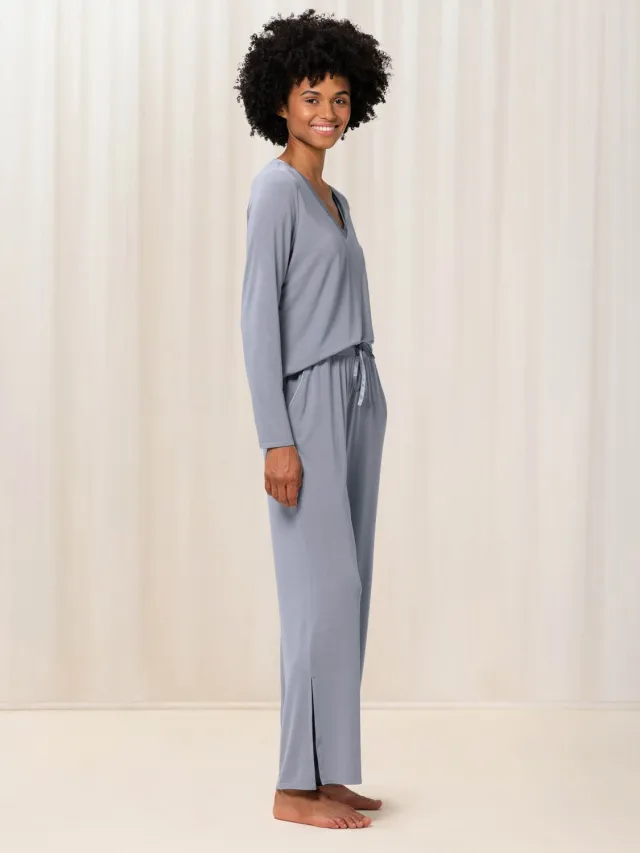 ESOTIQ Triumph Climate Aloe - Pyjamabroek - Grijs