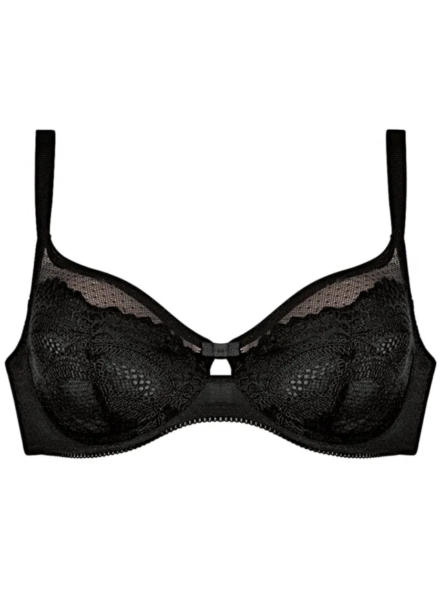 ESOTIQ Beauty-Full Darling Triumph - Zachte beha - Zwart - 70D - Kanten afwerking