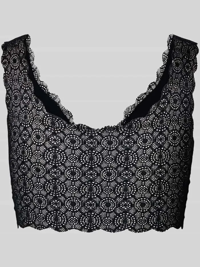 MAGIC Bodyfashion Beha met kant zwart, foto 2