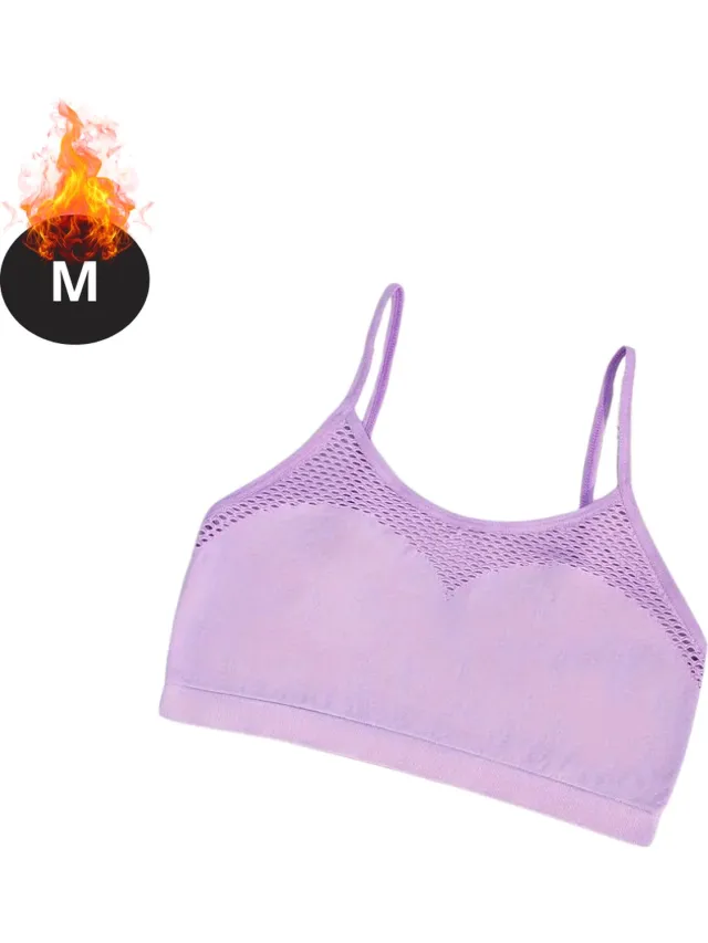 Livano BH Zonder Beugel - Zonder Bandjes - Push-up Bh's - Comfort Beha - Comfortabel - Sexy - Lichtpaars