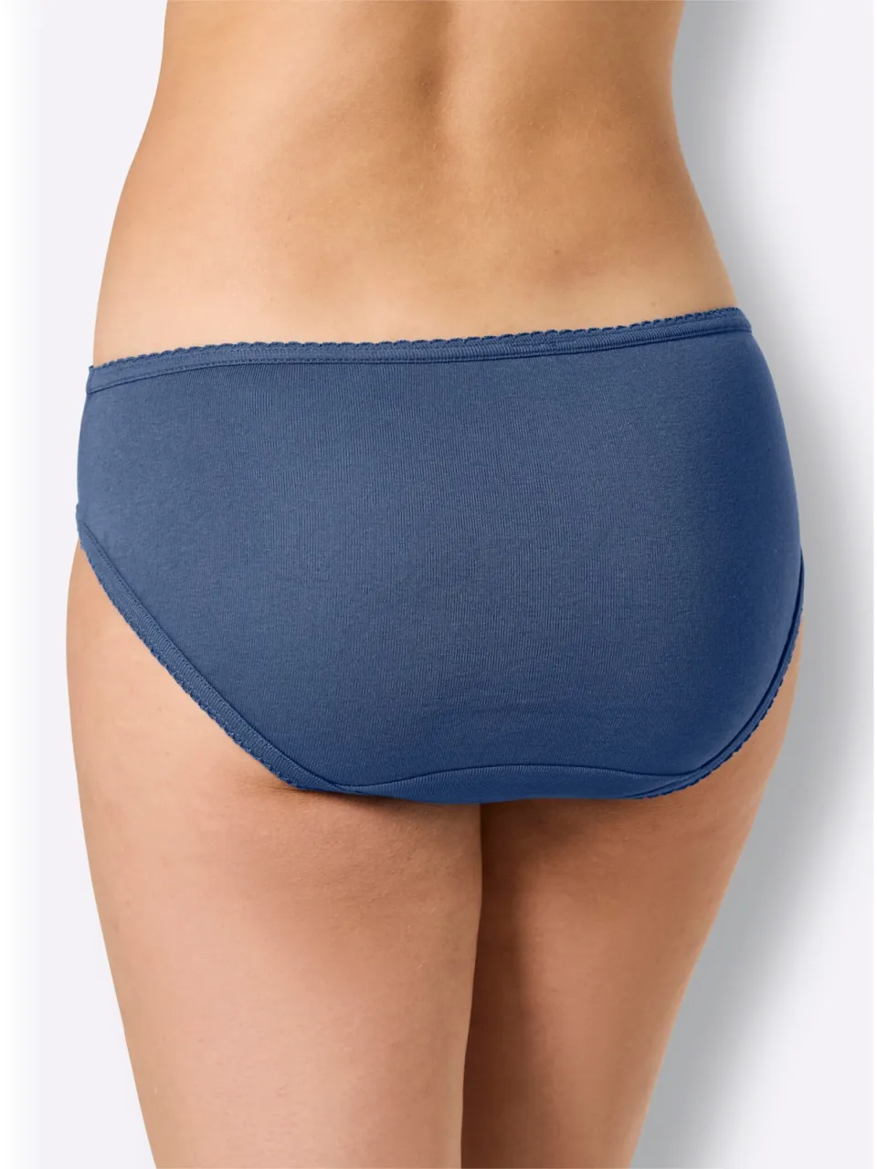 bikinislip marine, jeansblauw en mint, foto 3