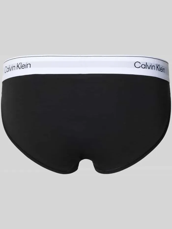 Calvin Klein Slip van katoenmix zwart, foto 2