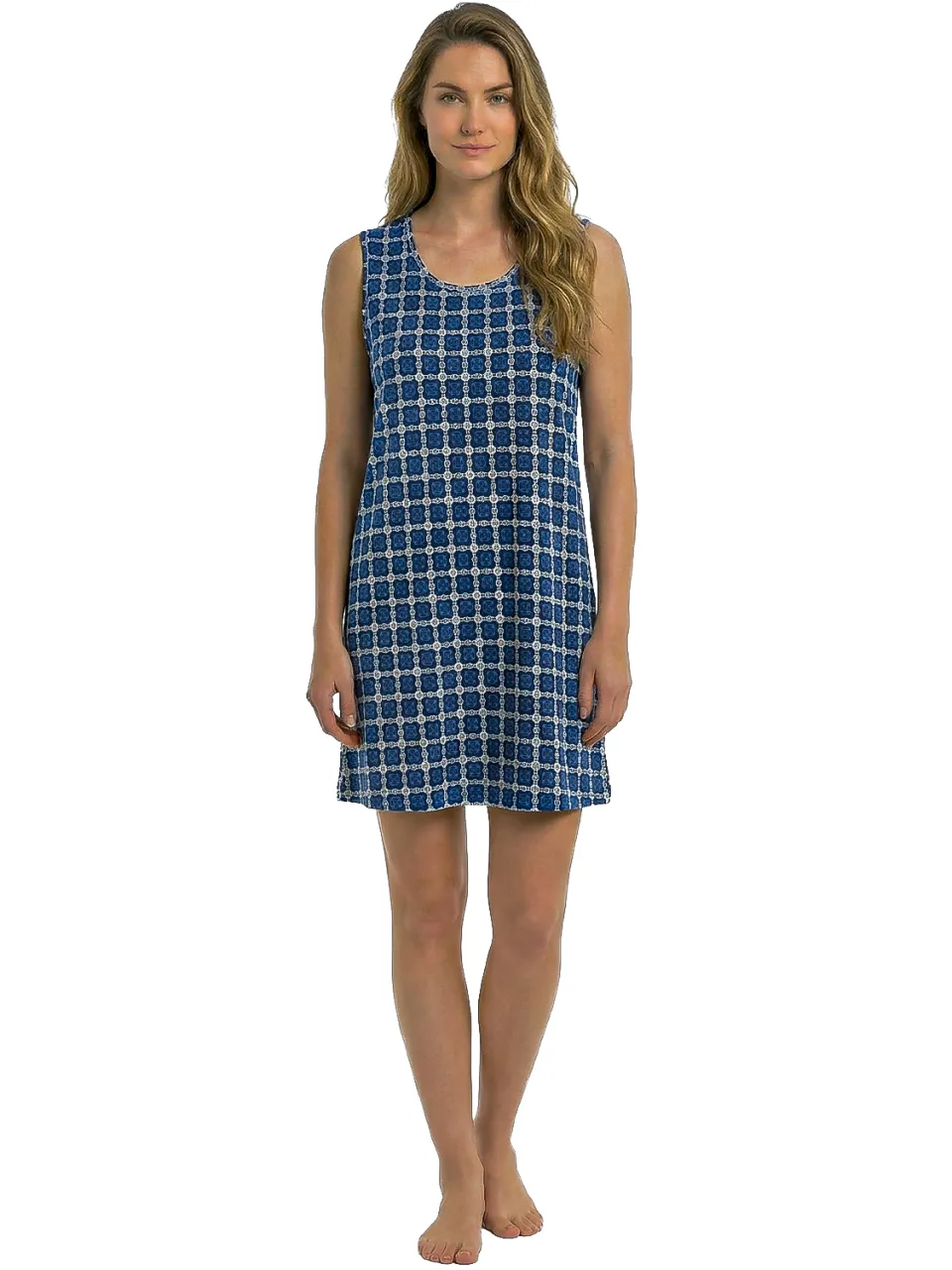 Kisses&Love KL45400 nachthemd blauw