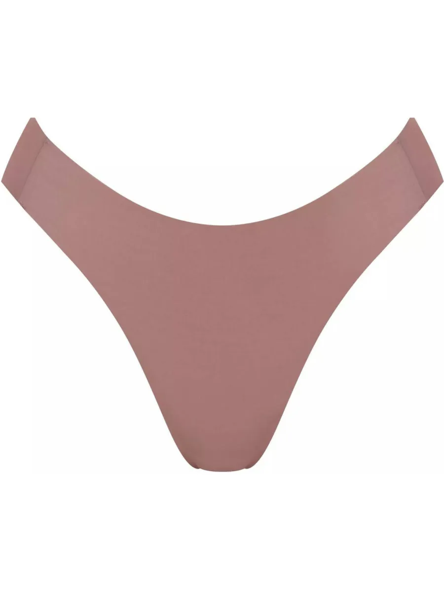 Sloggi ZERO Feel 2.0 seamless high leg slip bruin, foto 2