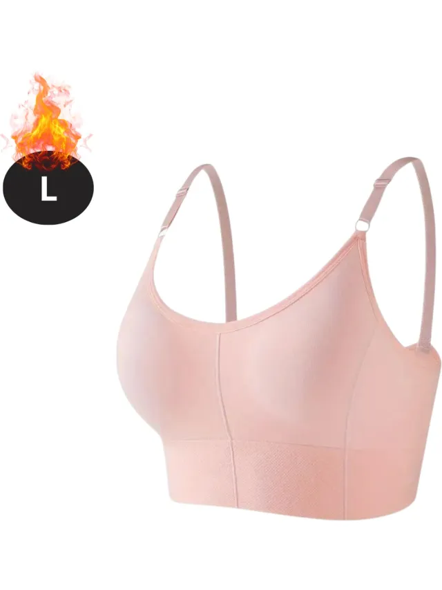 Nivard BH Zonder Beugel - Zonder Bandjes - Push-up Bh's - Comfort Beha - Gemengd - Roze