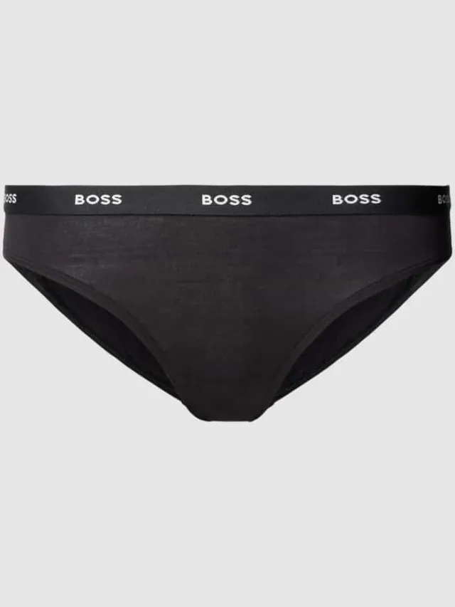 Boss Slip van viscosemix Zwart
