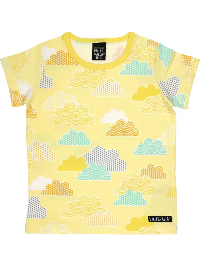 Villervalla Pyjama S/S - LGT LEMON - 98/ 104 Multicolor