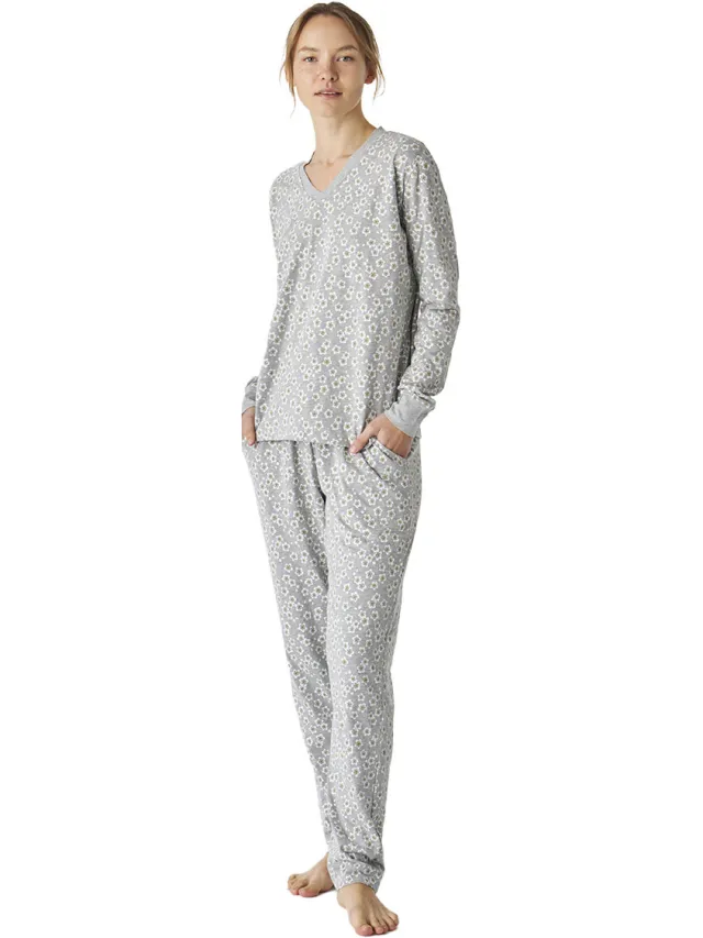 J&J Brothers JJBEP1800 pyjamaset grijs