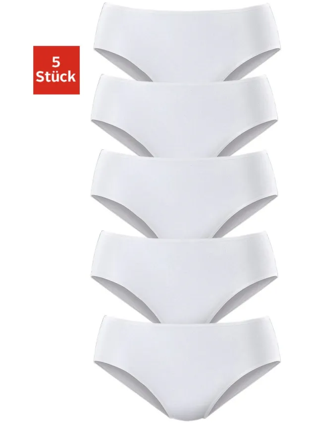 jazzpants slip wit set van 5, foto 2