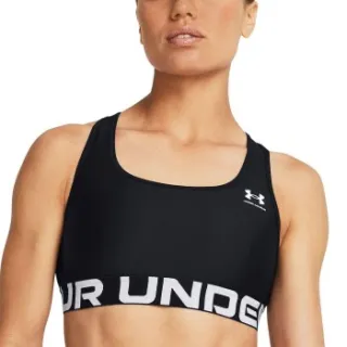 Under Armour Mid Branded sportbh zwart Blauw,Zwart,Grijs,Roze,Wit